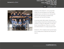 Tablet Screenshot of mcgrath-co.com